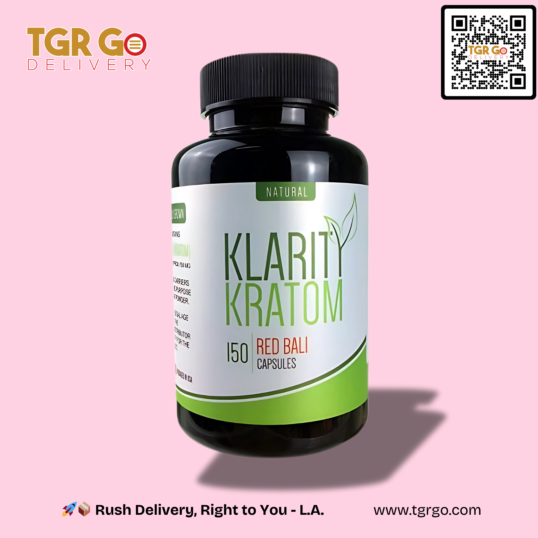 Klarity - Kratom Capsule 150ct
