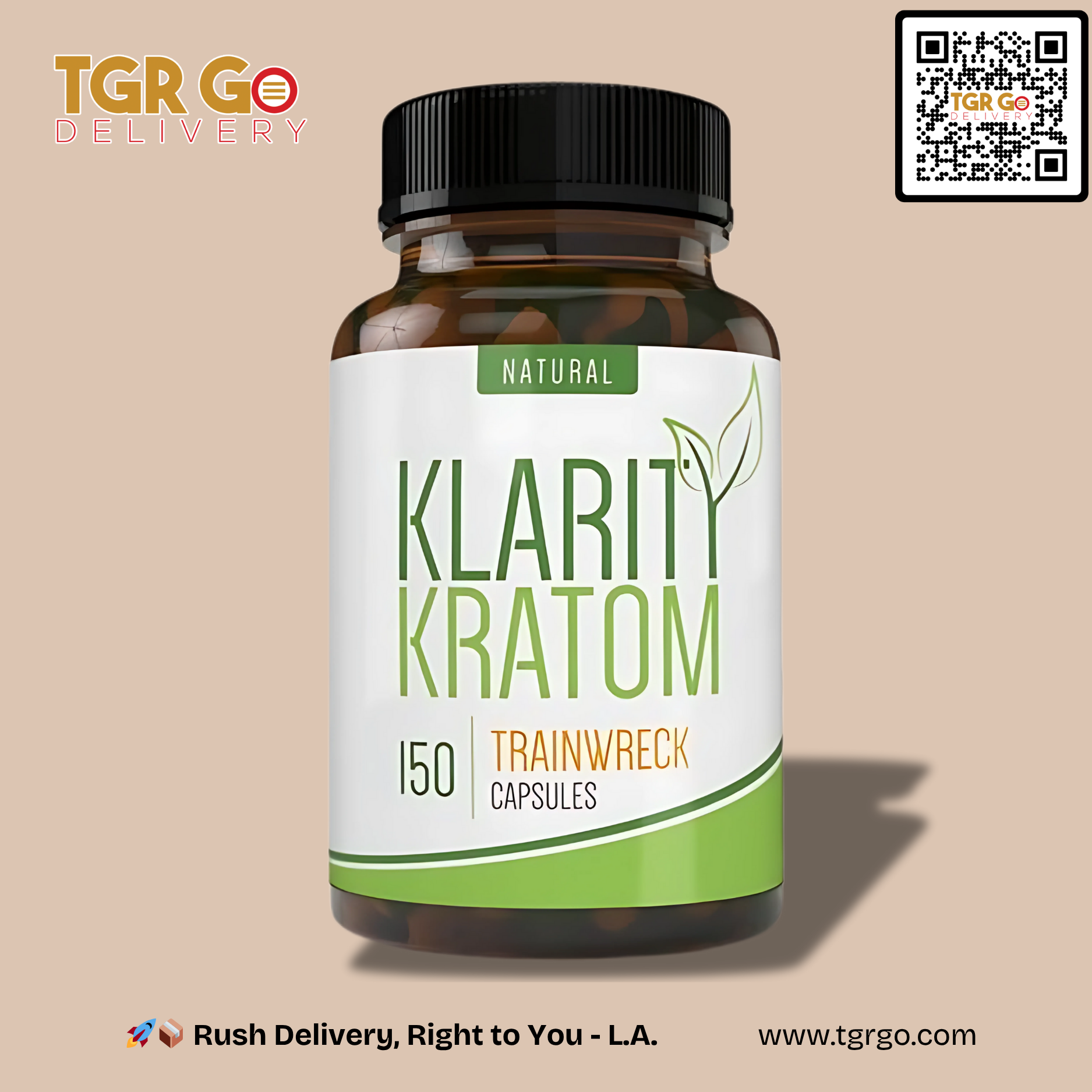 Klarity - Kratom Capsule 150ct