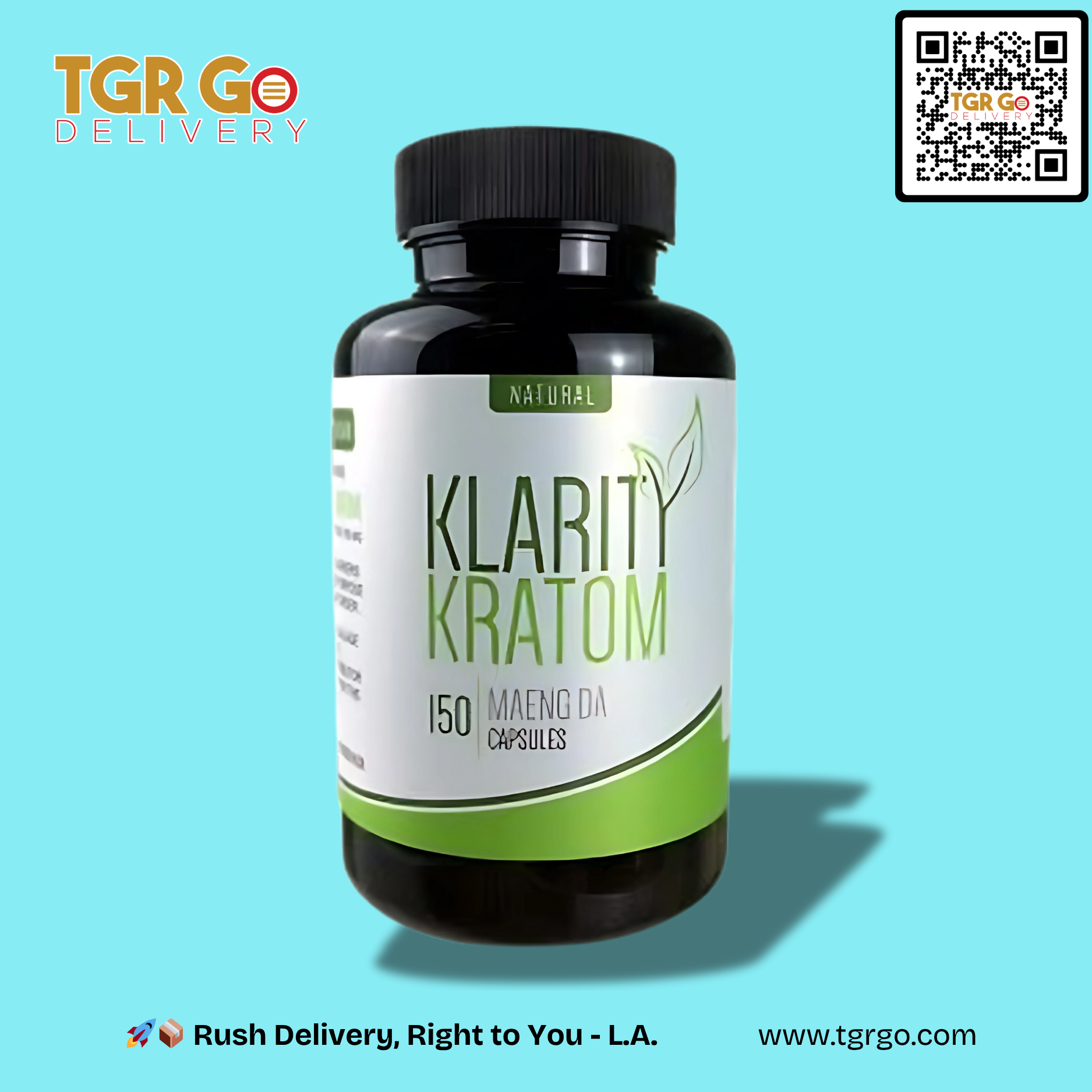 Klarity - Kratom Capsule 150ct
