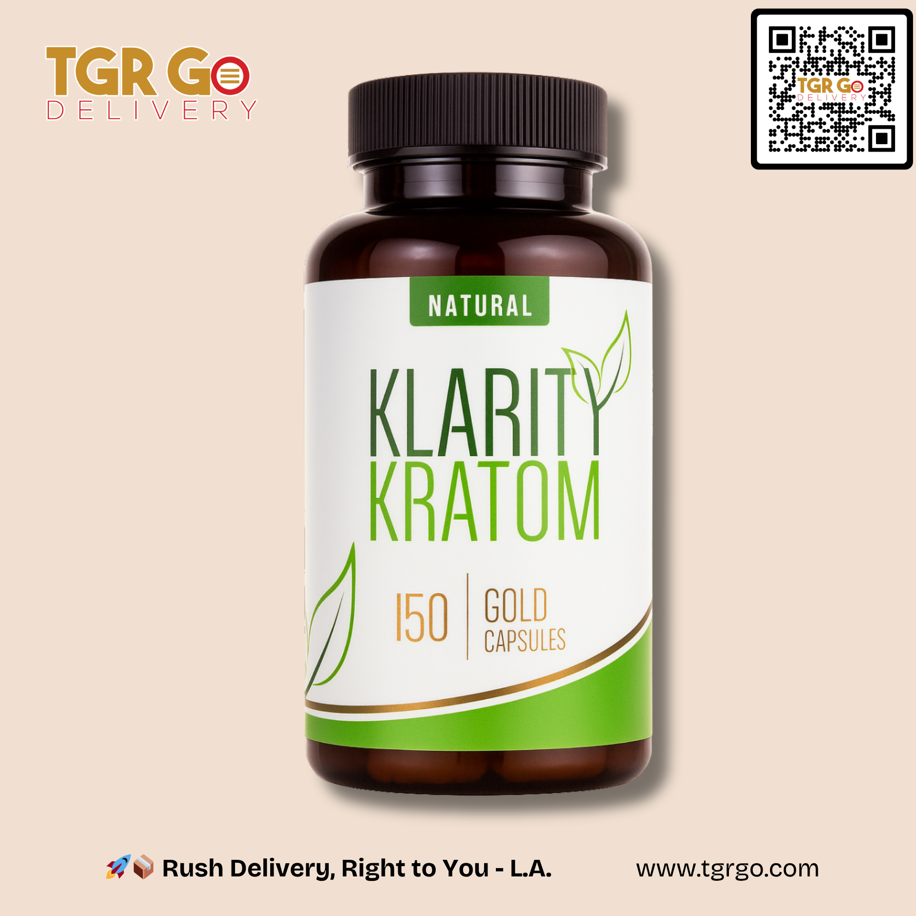 Klarity - Kratom Capsule 150ct