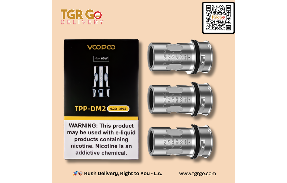 Voopoo - TPP-DM2 Coil Atomizer .2Ω 3pk