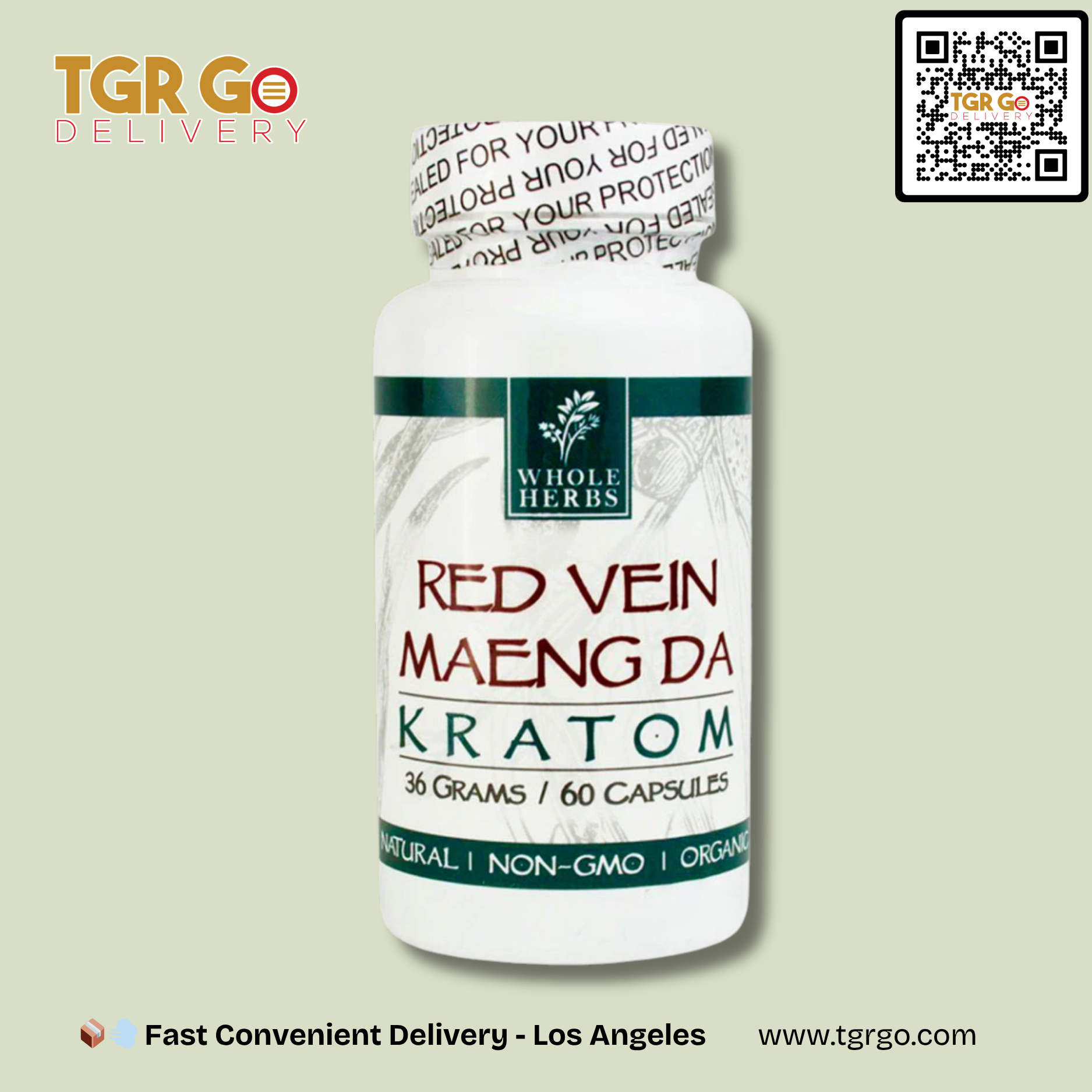 Whole Herbs - Kratom Capsule 120ct