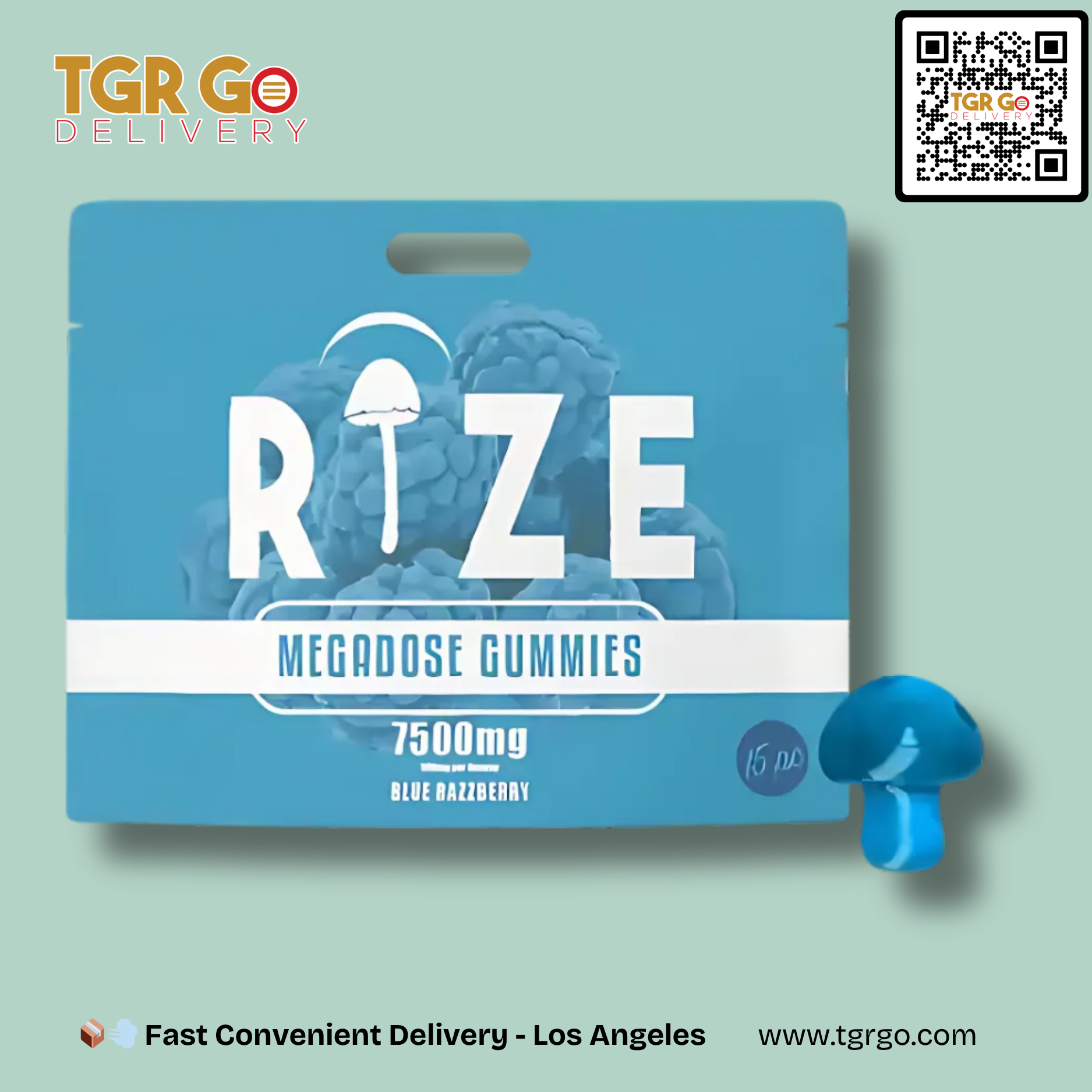 Rize - Mushroom Gummies 15ct 7500mg