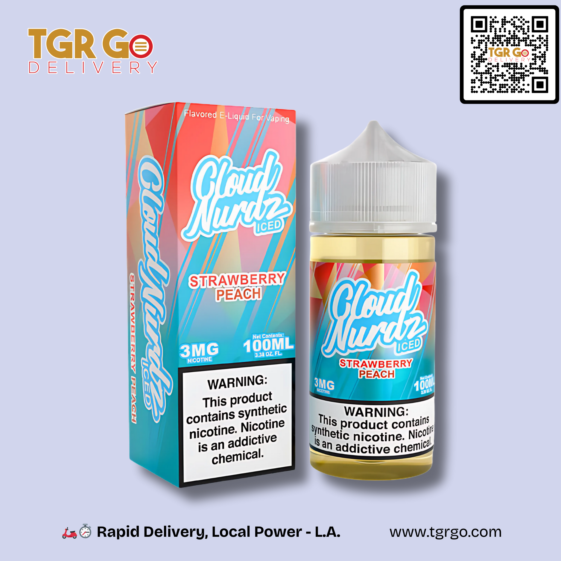 Cloud Nurdz - Flavored Vape Juice 100mL