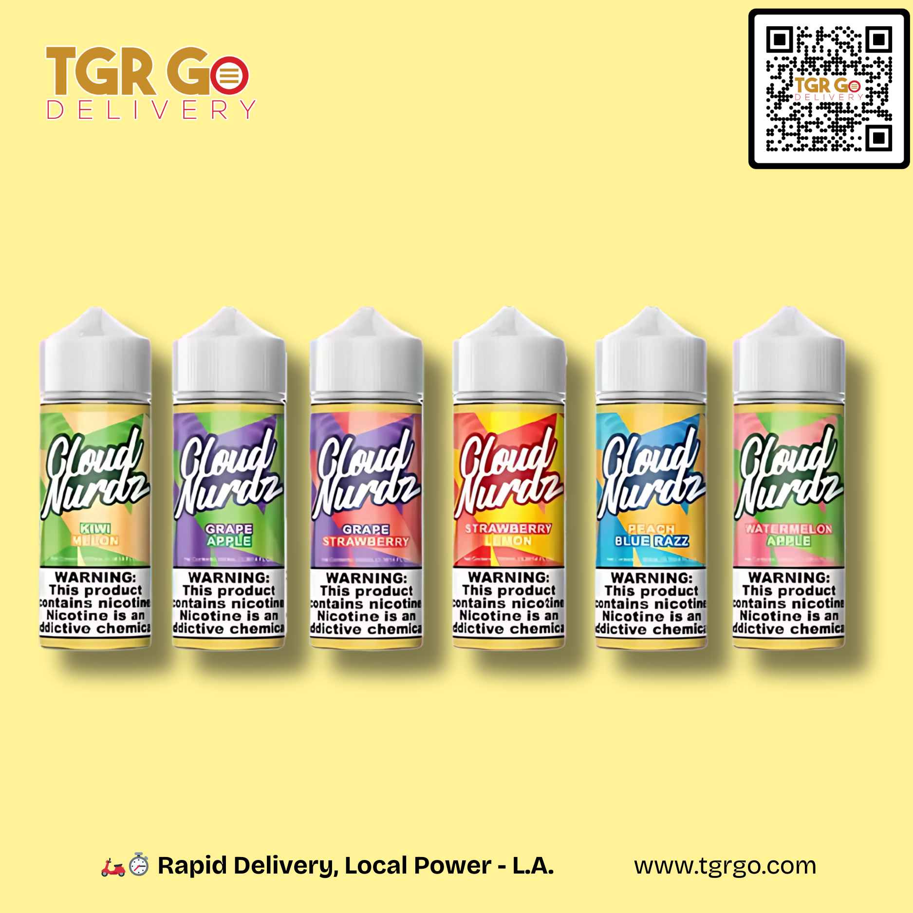 Cloud Nurdz - Flavored Vape Juice 100mL