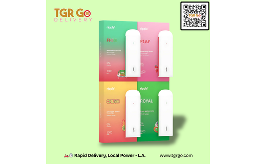 Ripple - Disposable Vape Diffuser No Nicotine 1000 Puffs