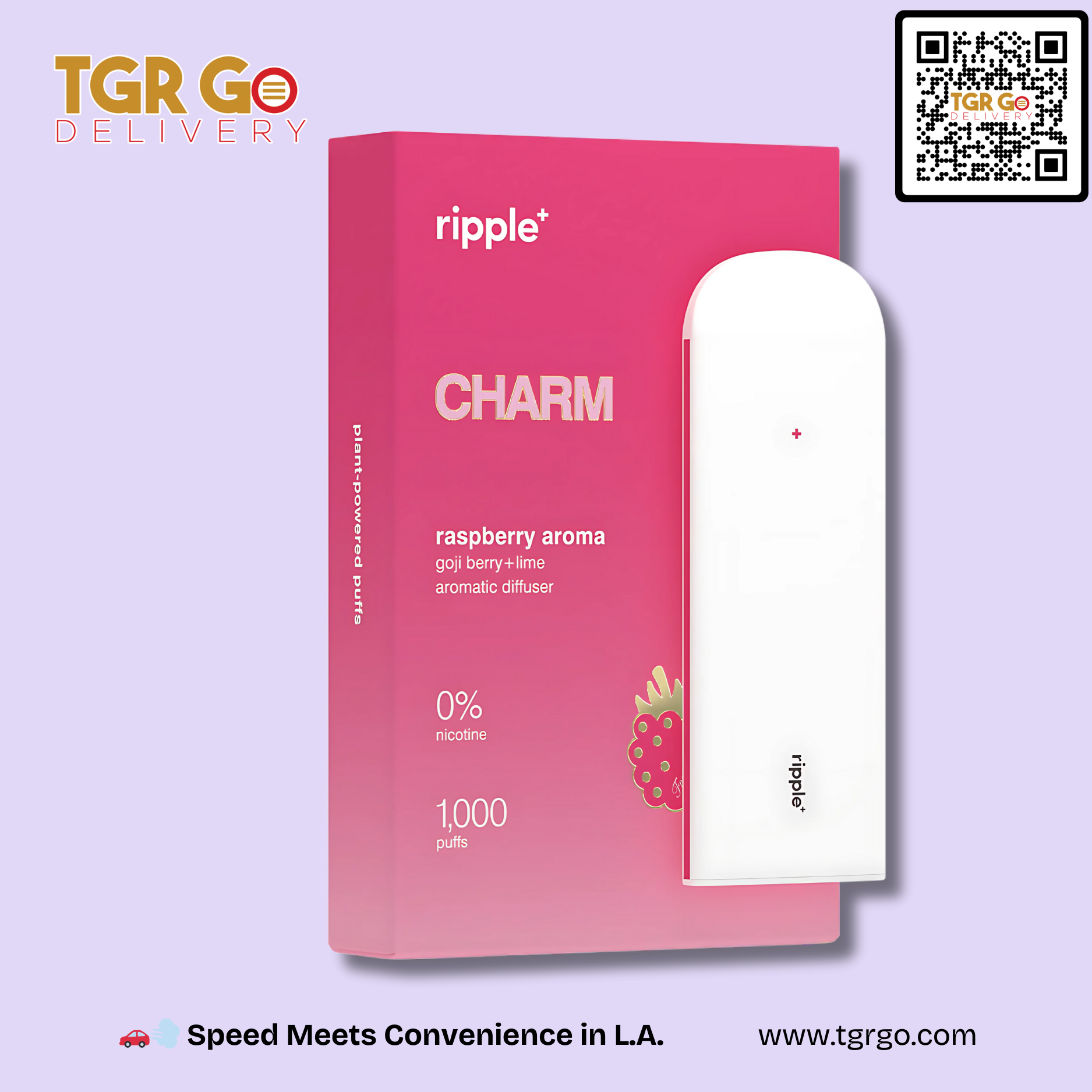 Ripple - Disposable Vape Diffuser No Nicotine 1000 Puffs