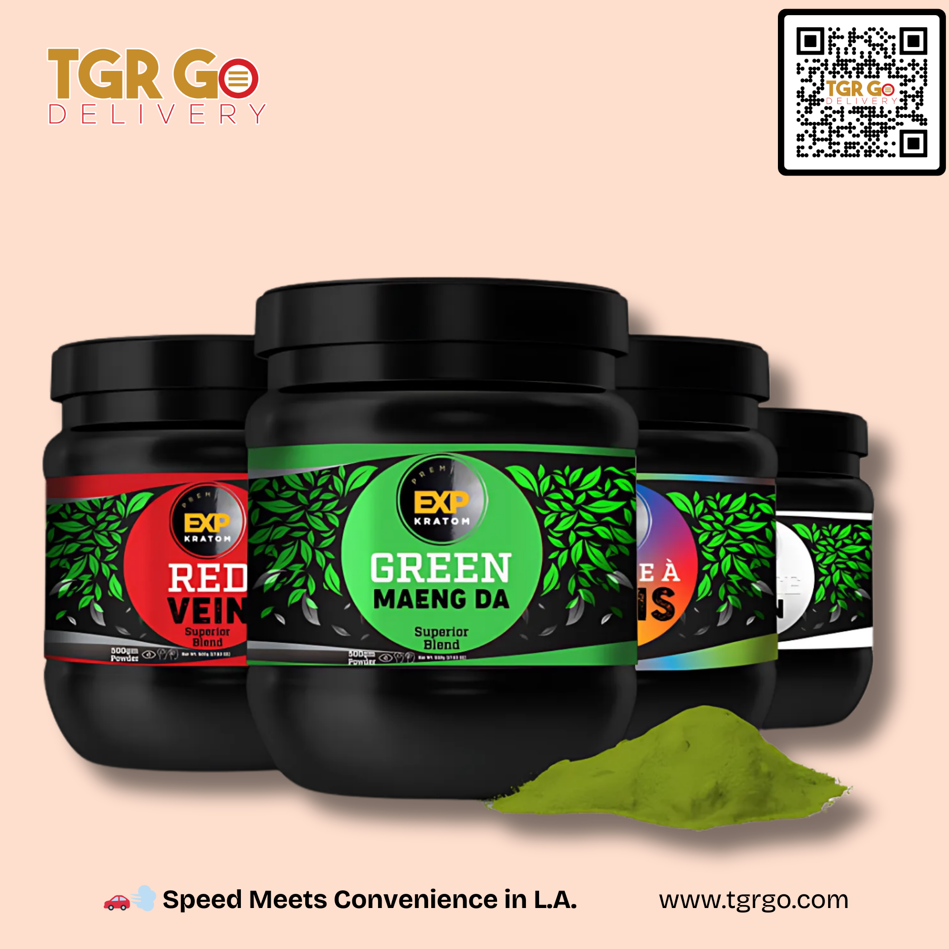 Experience Botanicals - Superior Blend Kratom Powder 500g