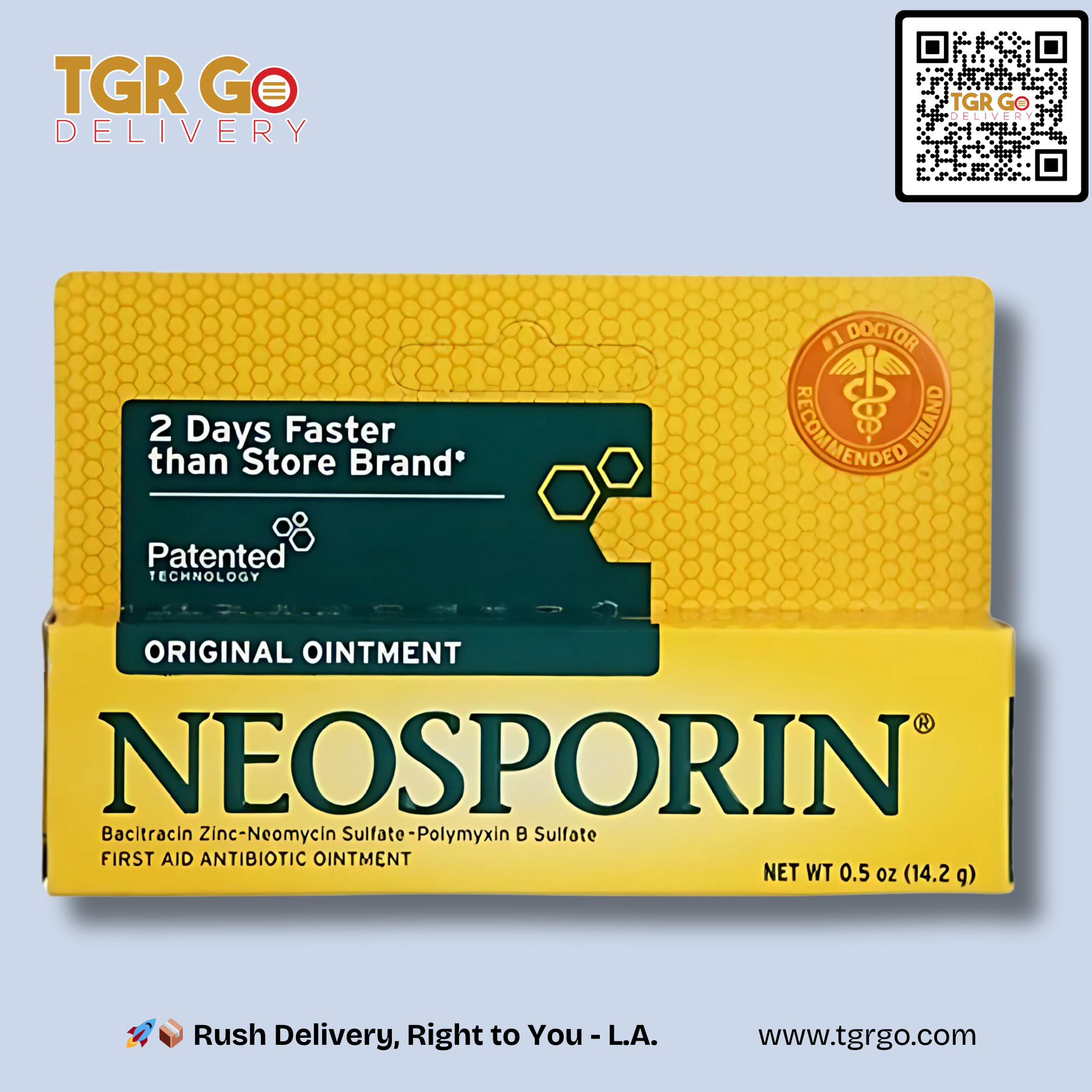 Neosporin - First Aid Antibiotic Ointment 0.5oz