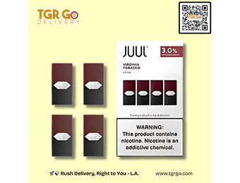 JUUL - Pods Virginia Tobacco 3% 4pk