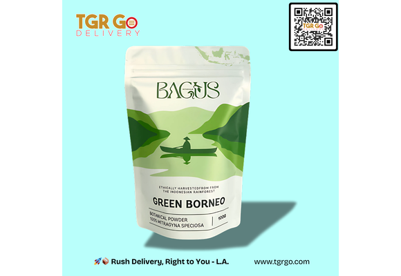 Bagus Botanicals - Good Intention Kratom Powder 50G Green Borneo
