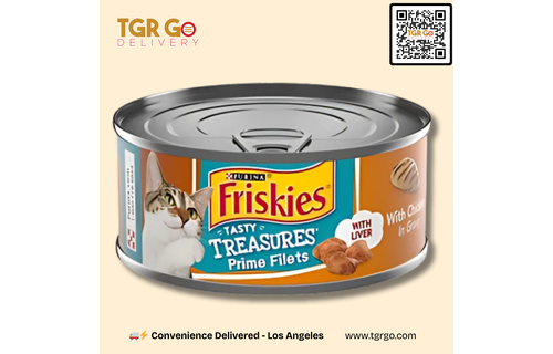 Friskies - Cat Food Canned Tasty Treasures Prime Filets 5.5oz