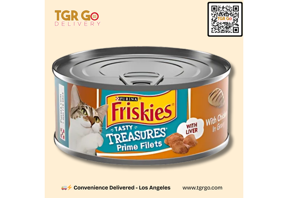 Friskies - Cat Food Canned Tasty Treasures Prime Filets 5.5oz