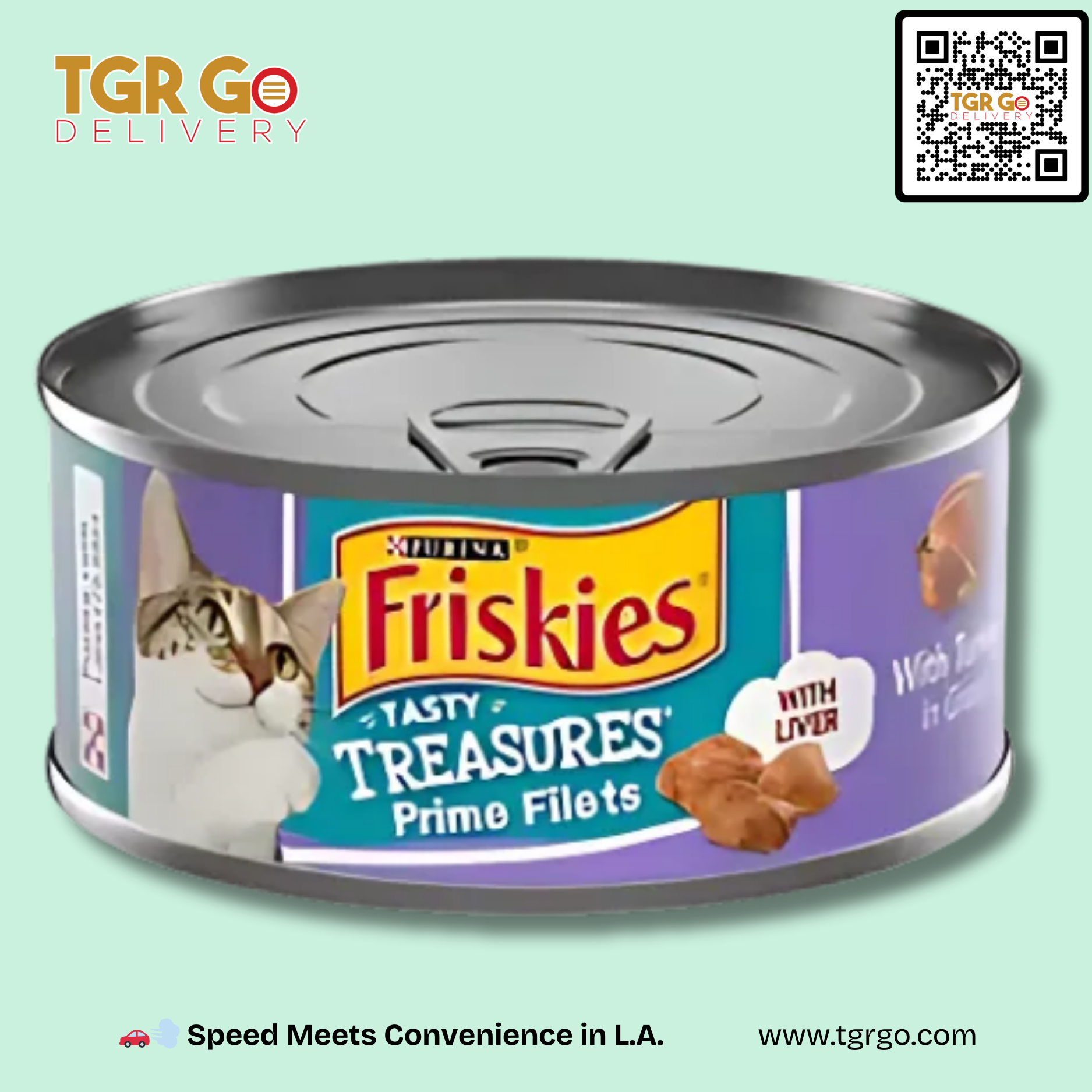 Friskies - Cat Food Canned Tasty Treasures Prime Filets 5.5oz