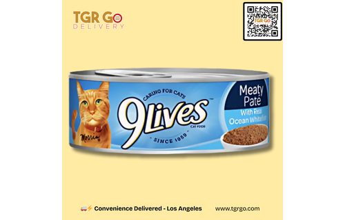 9 Lives - Cat Food Canned Meaty Pate 5.5oz