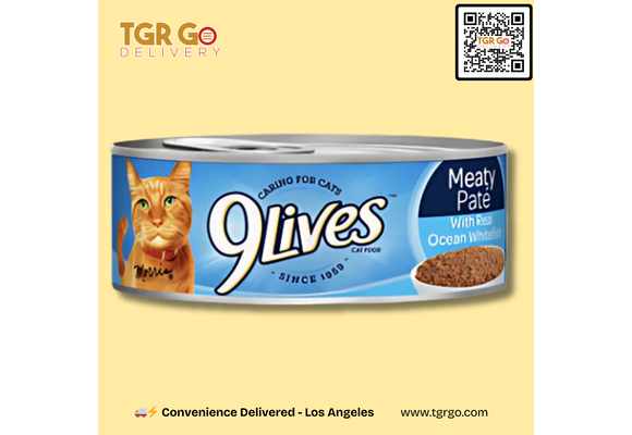 9 Lives - Cat Food Canned Meaty Pate 5.5oz