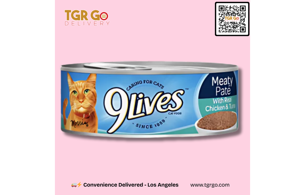 9 Lives - Cat Food Canned Meaty Pate 5.5oz