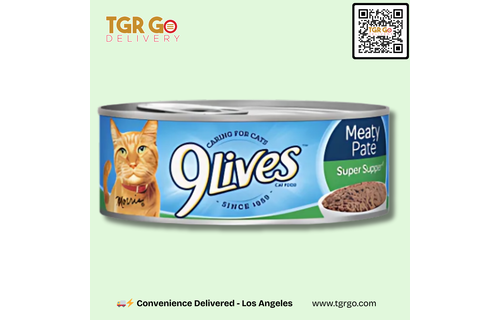 9 Lives - Cat Food Canned Meaty Pate 5.5oz