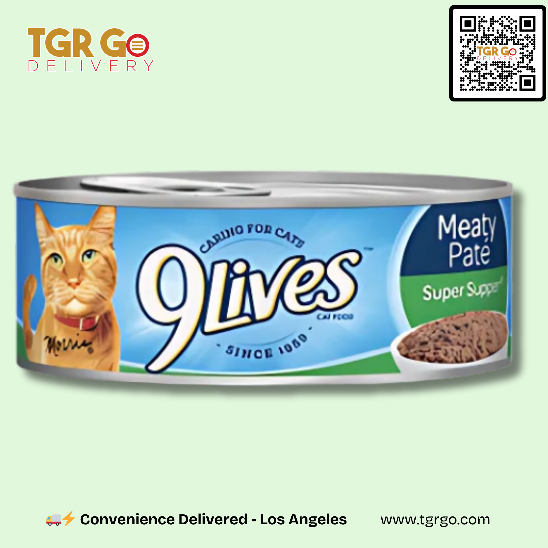 9 Lives - Cat Food Canned Meaty Pate 5.5oz