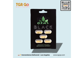 OPMS - Kratom Extract Capsules Black 5ct