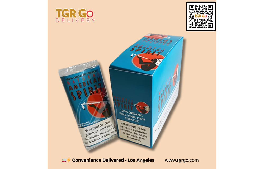 Natural American Spirit - Loose Leaf Tobacco (Turquoise) Pouch 40gm