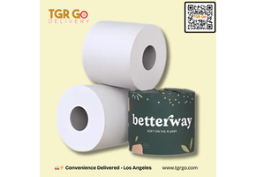 Betterway - Toilet Paper Bamboo Single Roll 3-PLY