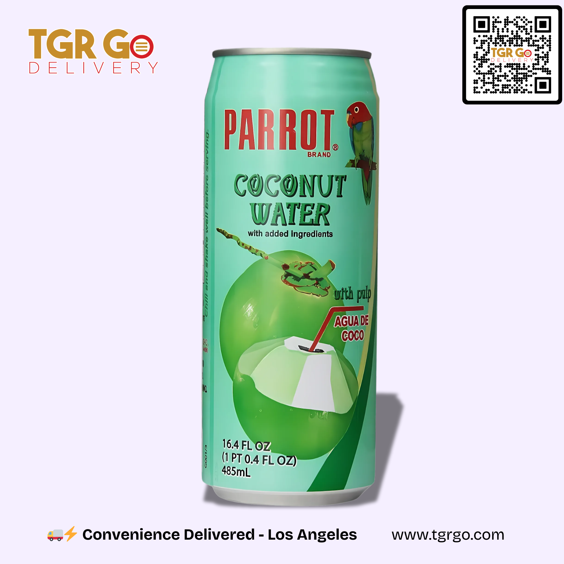 Parrot - Coconut Water with Pulp