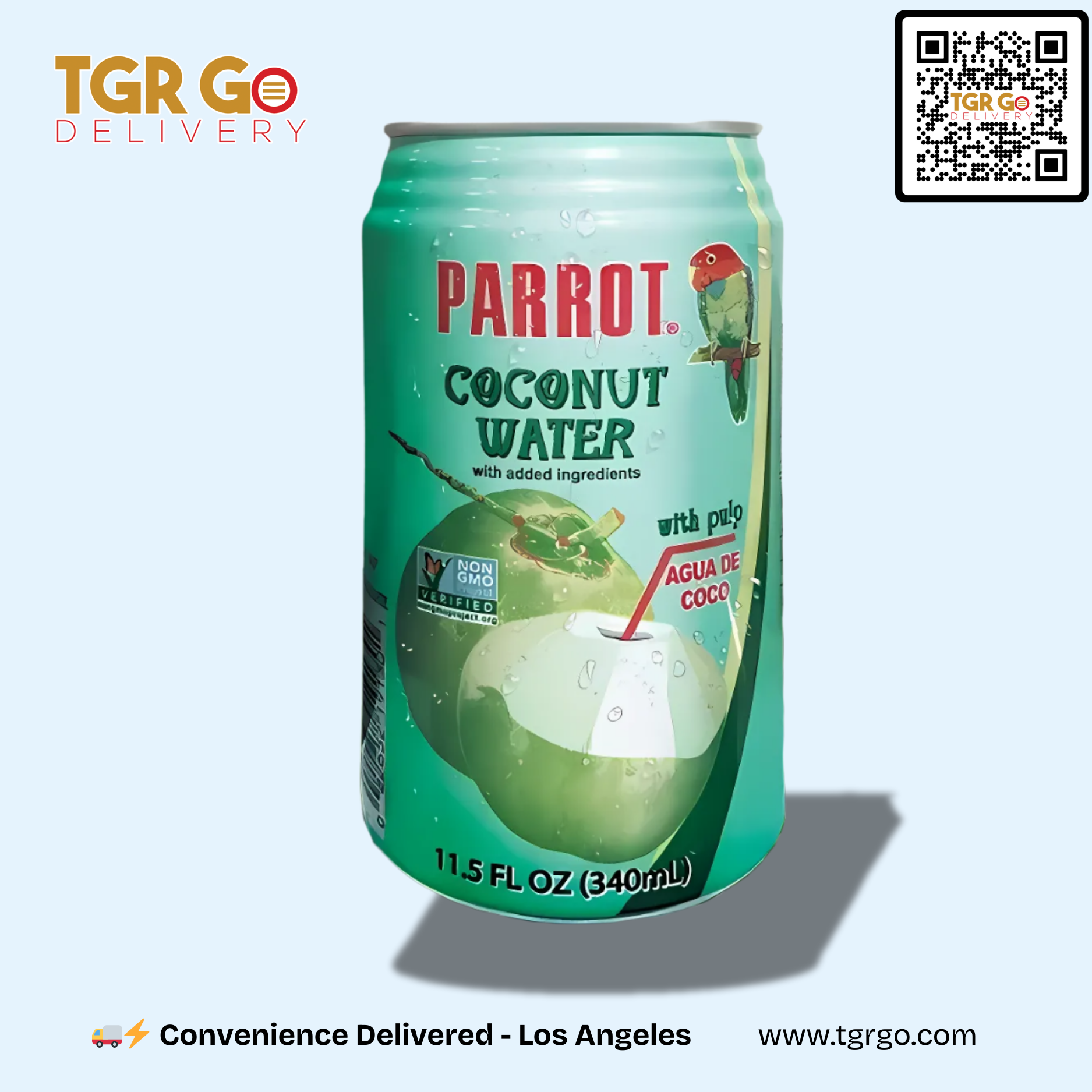 Parrot - Coconut Water with Pulp