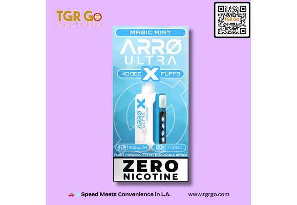 ARRØ - Disposable Vape Non-Nicotine Ultra X 40000 Puffs