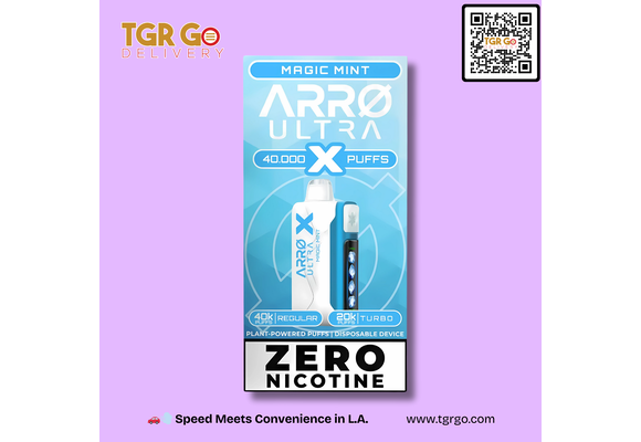 ARRØ Ultra X - Disposable Vape Non-Nicotine 40000 Puffs