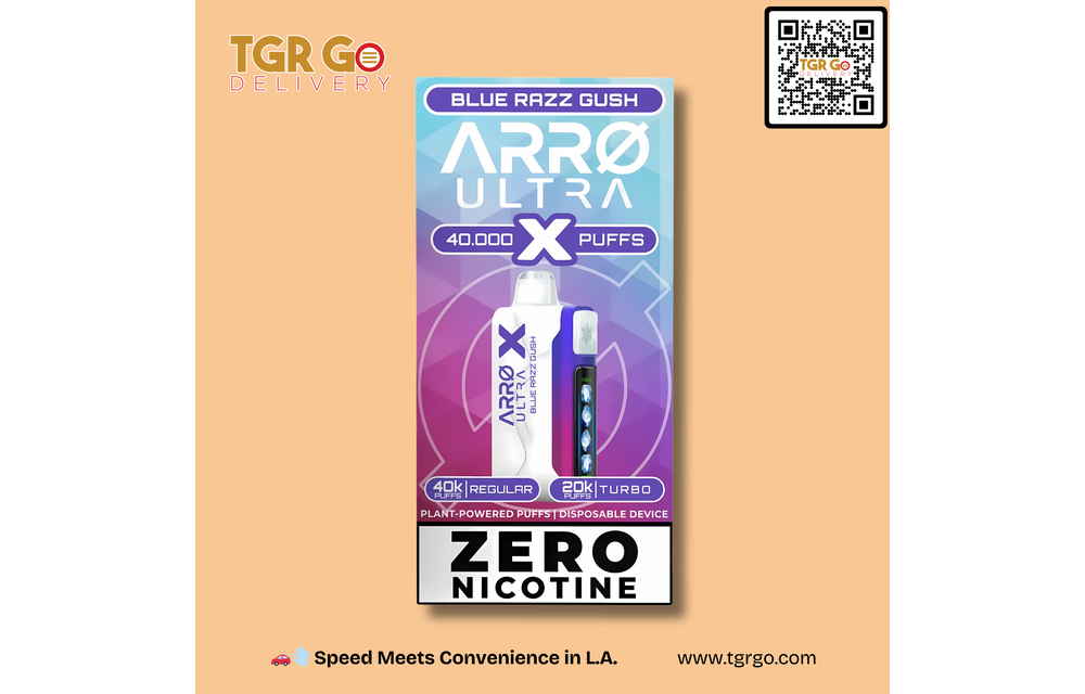 ARRØ - Disposable Vape Non-Nicotine Ultra X 40000 Puffs