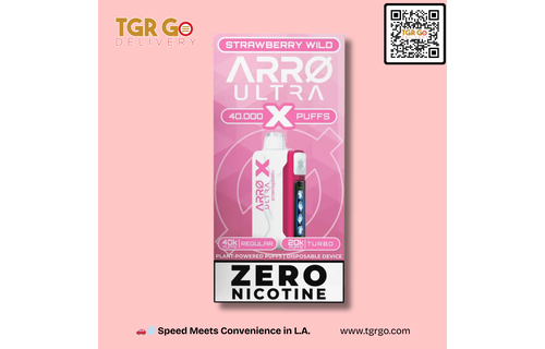 ARRØ Ultra X - Disposable Vape Non-Nicotine 40000 Puffs
