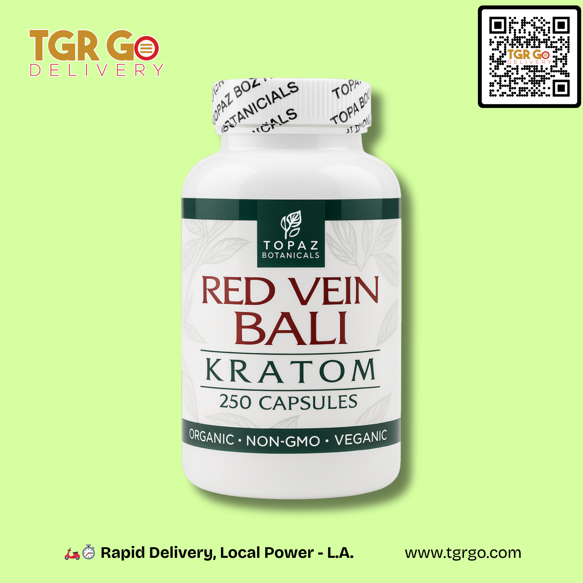 Whole Herbs - Kratom Capsule 250ct