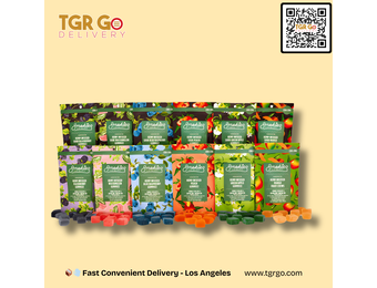Smokiez - CBD Edible Gummies 250mg CBD 100mg CBG 10ct