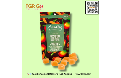 Smokiez - CBD Edible Gummies 250mg CBD 100mg CBG 10ct
