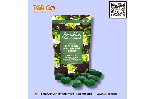 Smokiez - CBD Edible Gummies 250mg CBD 100mg CBG 10ct
