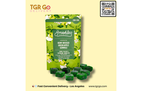 Smokiez - CBD Edible Gummies 250mg CBD 100mg CBG 10ct