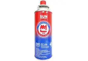 Sun - Butane Gas Cartridge 8oz 4pk