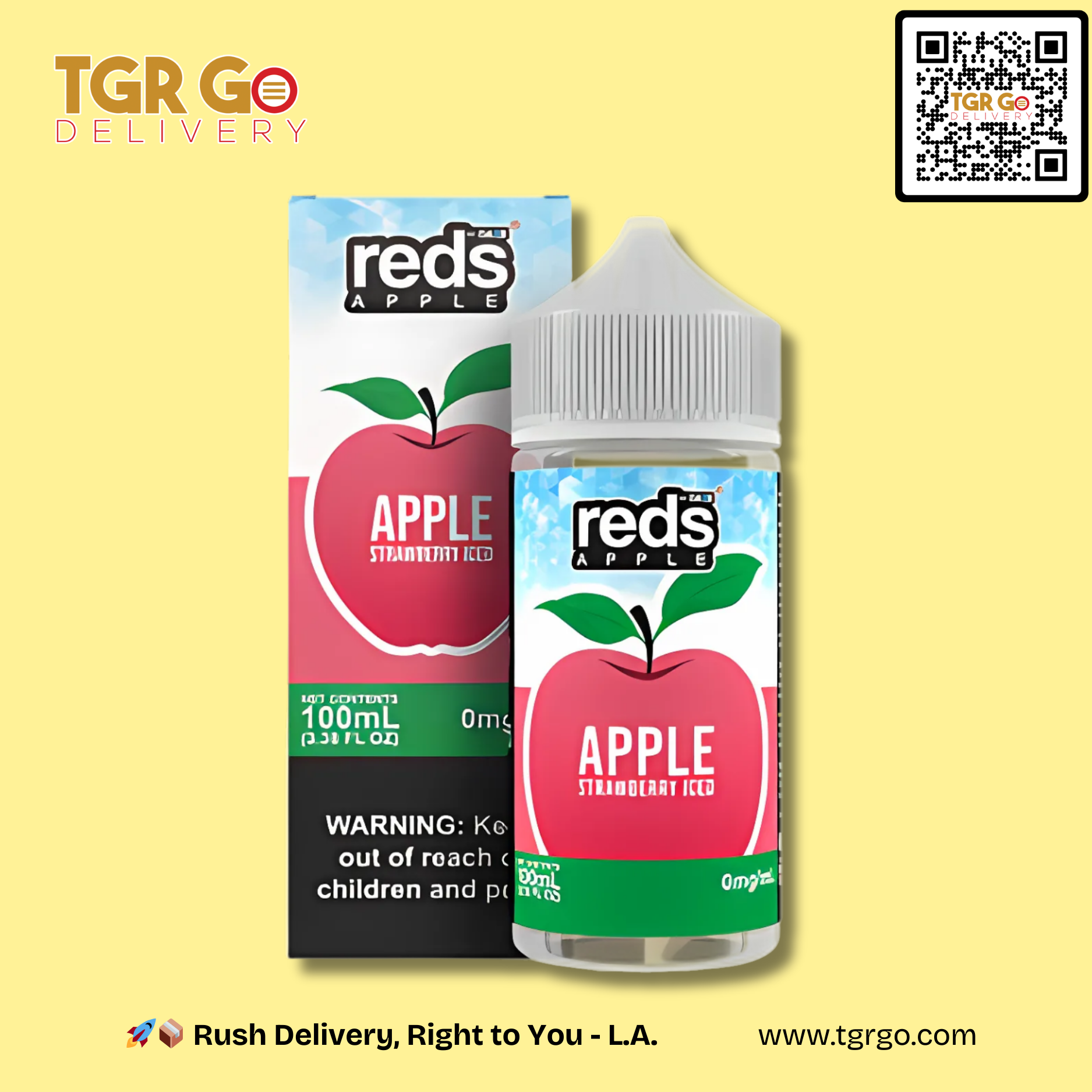 Reds - Vape Juice Apple 100ml