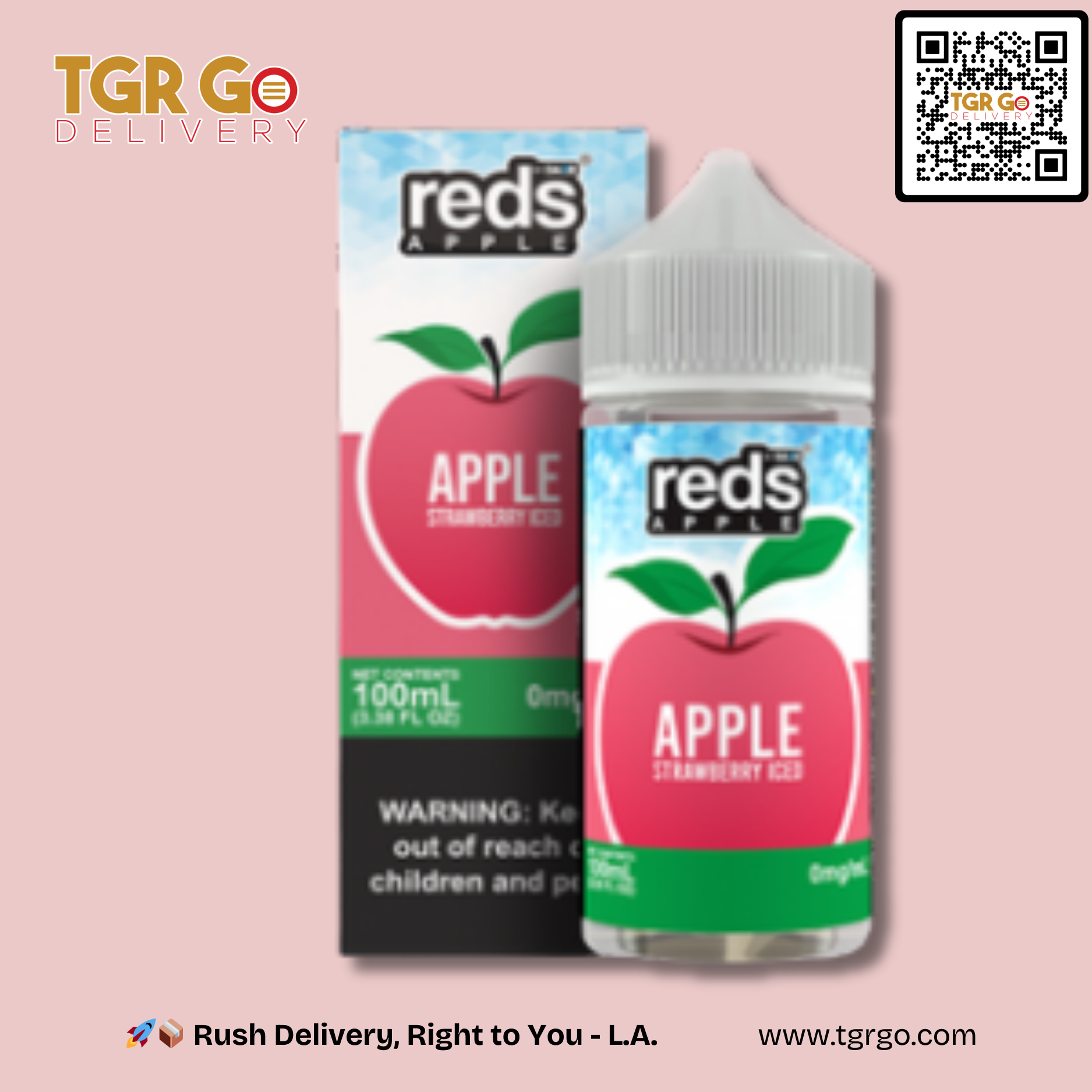 Reds - Vape Juice Apple 100ml