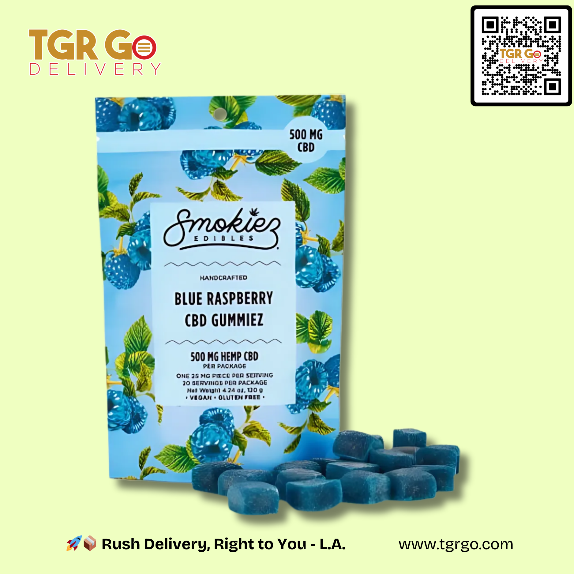 Smokiez - CBD Edible Gummies 250mg 10ct