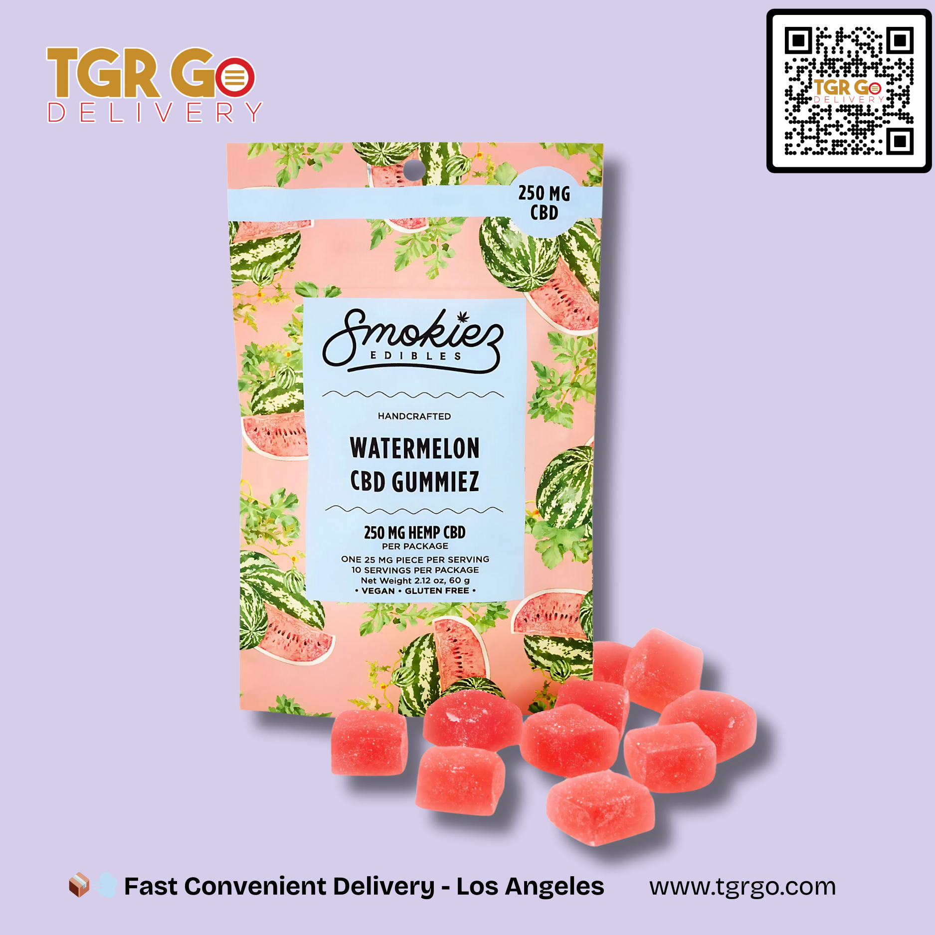 Smokiez - CBD Edible Gummies 250mg 10ct