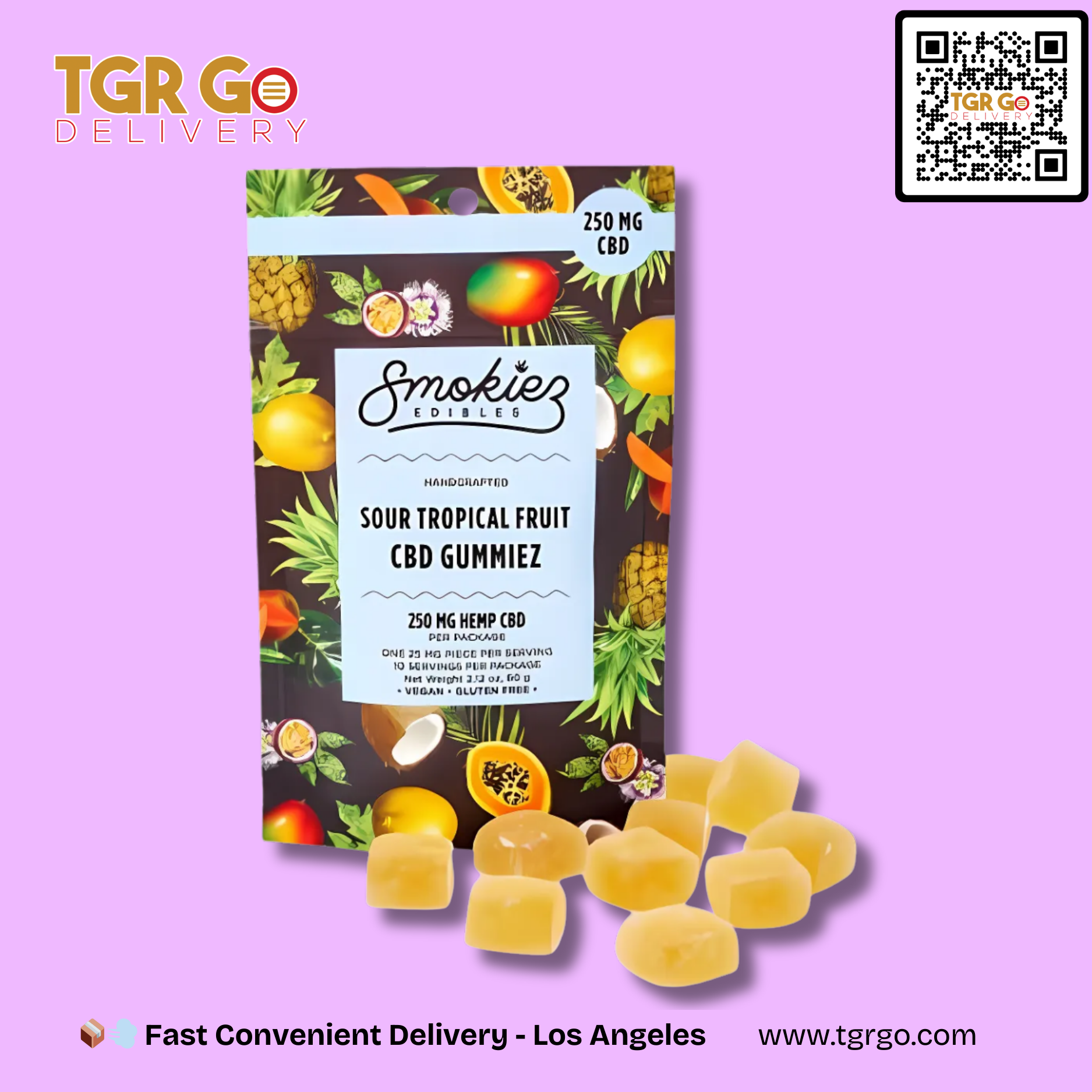 Smokiez - CBD Edible Gummies 250mg 10ct
