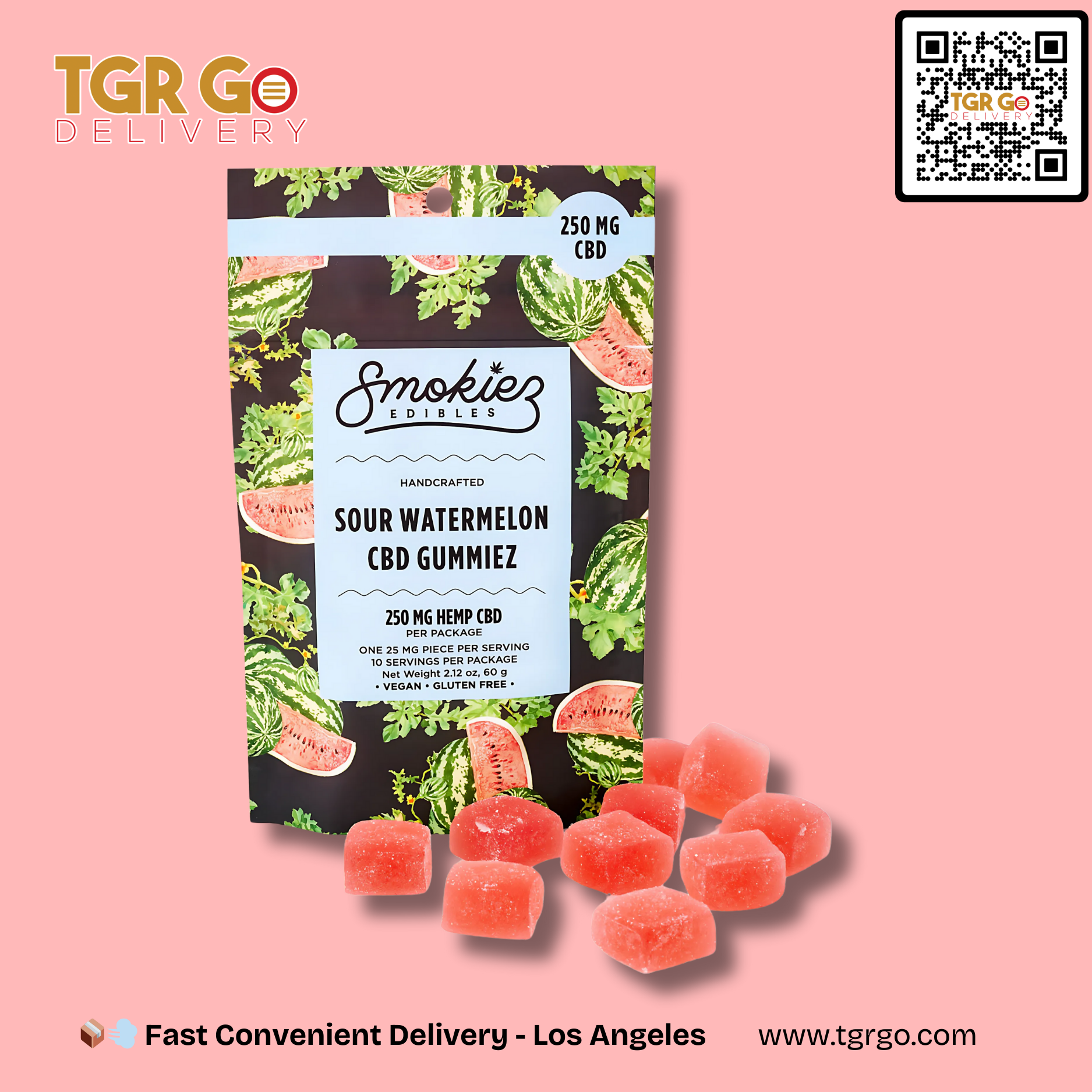Smokiez - CBD Edible Gummies 250mg 10ct