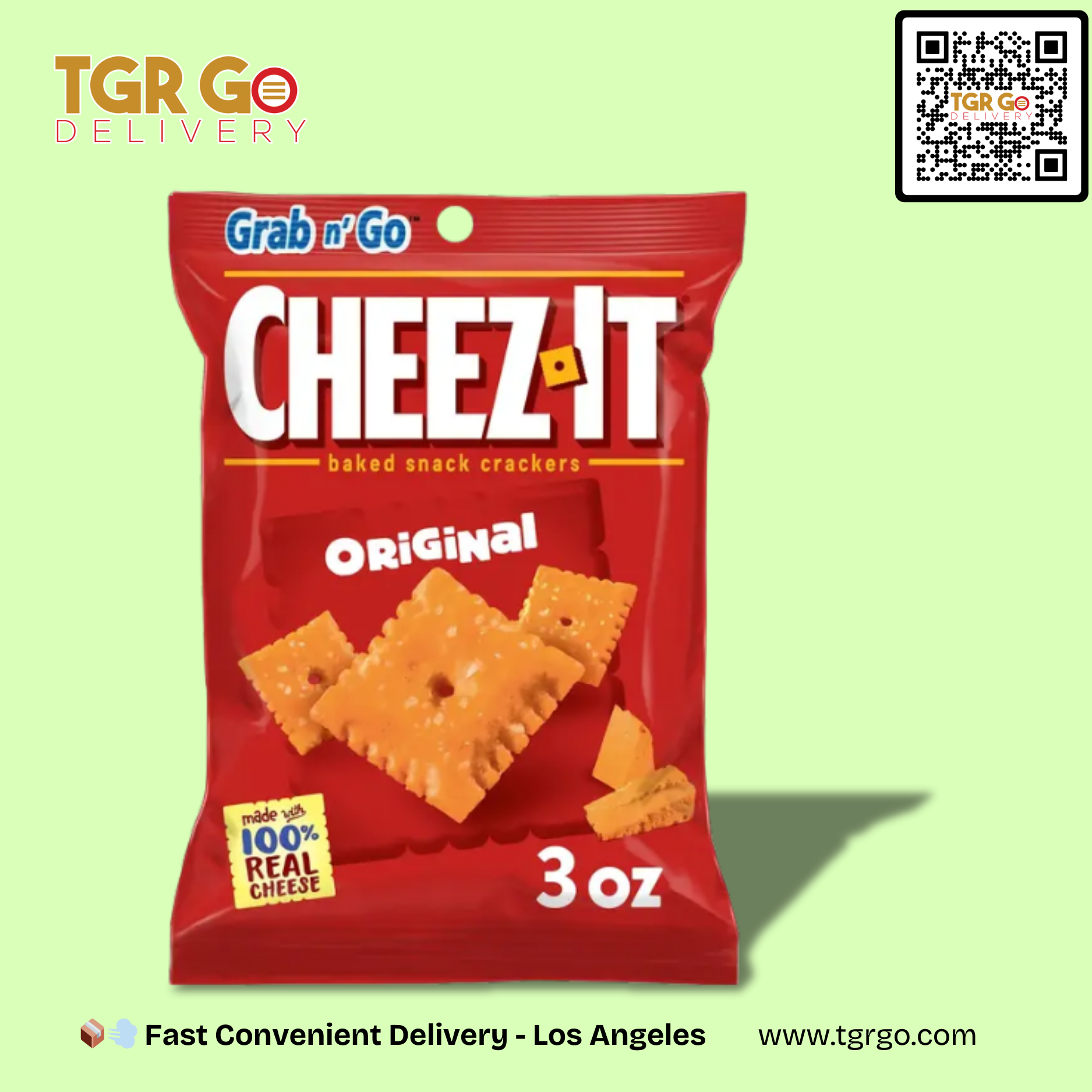Cheez It - Snack Cheese Crackers 3oz