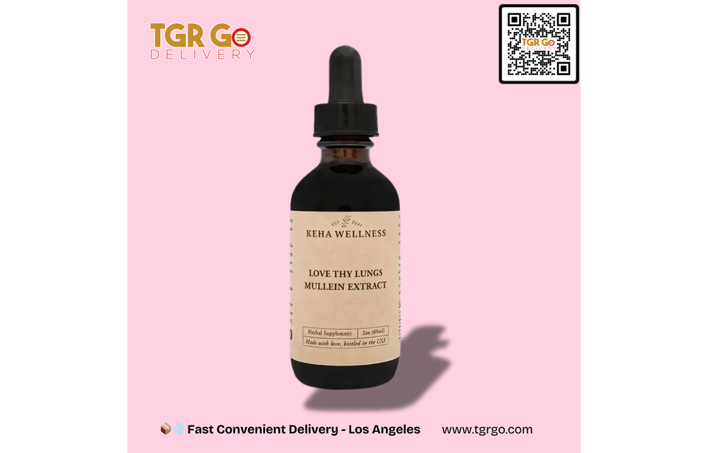 Keha Wellness - Mullein Tincture Lung Cleanse 2oz