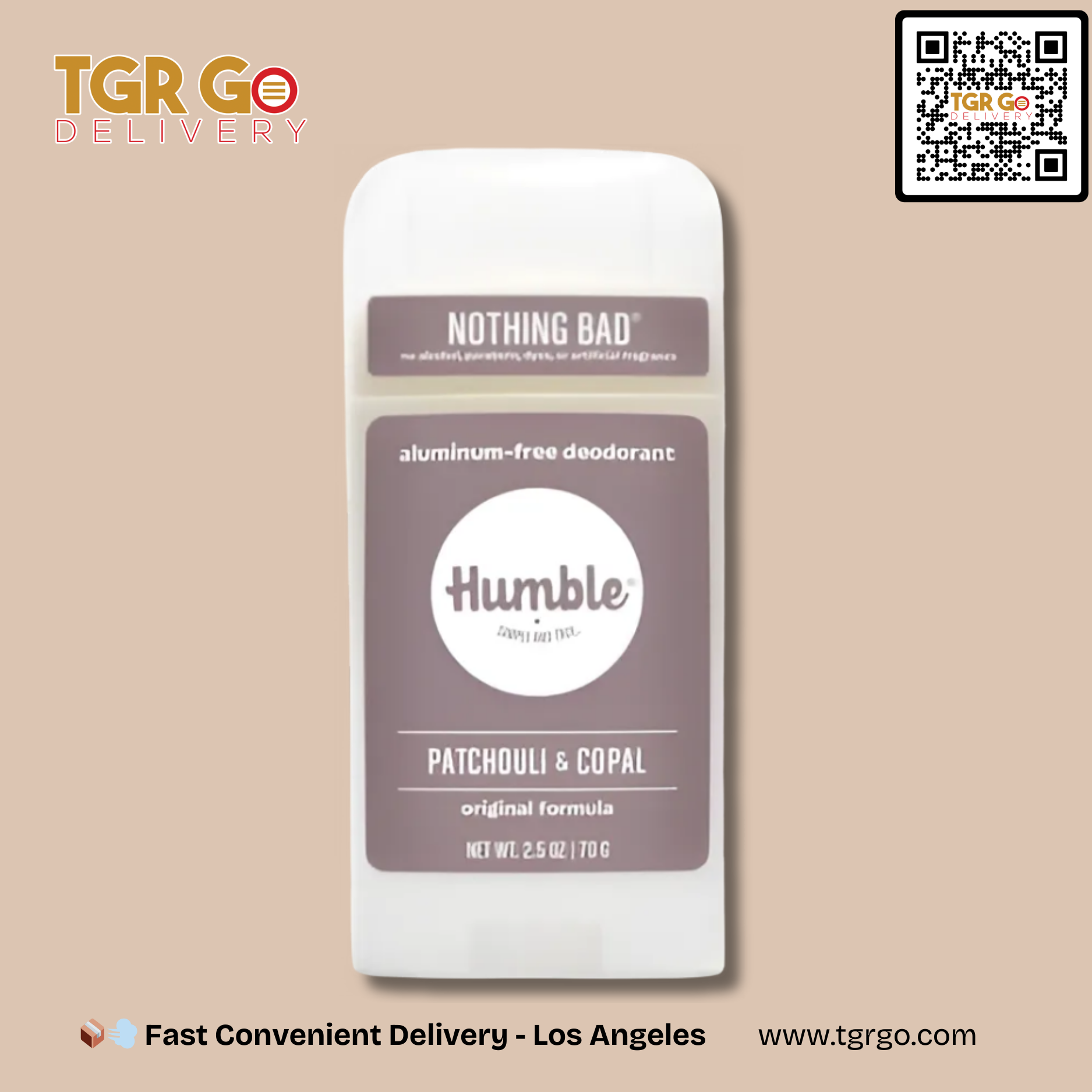Humble - Deodorant Original Formula Organic 2.5oz