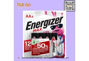 Energizer - Battery Alkaline AA 4PK