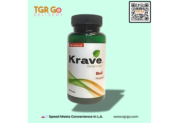 Krave - Kratom Capsule Bali 75ct
