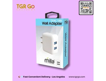 Mila - Phone Charger Wall Adapter Double USB-A